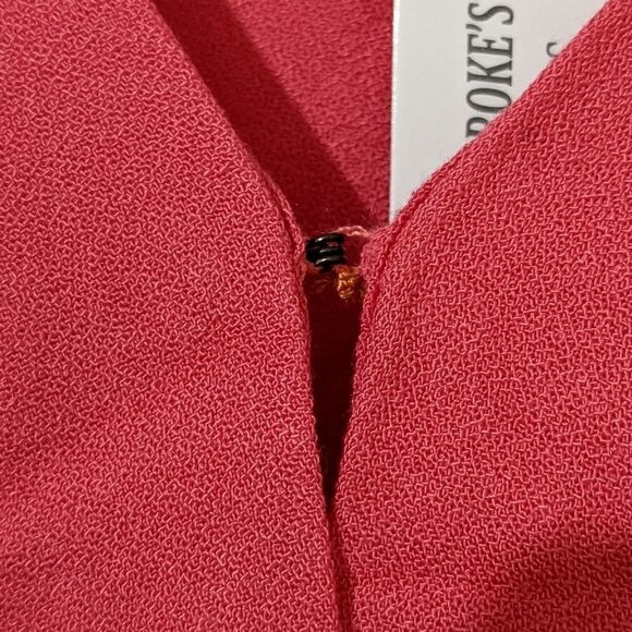 YFB Young Fabulous & Broke On The Road Flowy 3/4 Sleeve Top Coral Pink XS - Picture 3 of 8